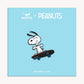 Snoopy Skateboarding | Peanuts Enamel Pin Badge