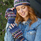 Pachamama Fairtrade Iona Denim | Convertible Wool Mittens