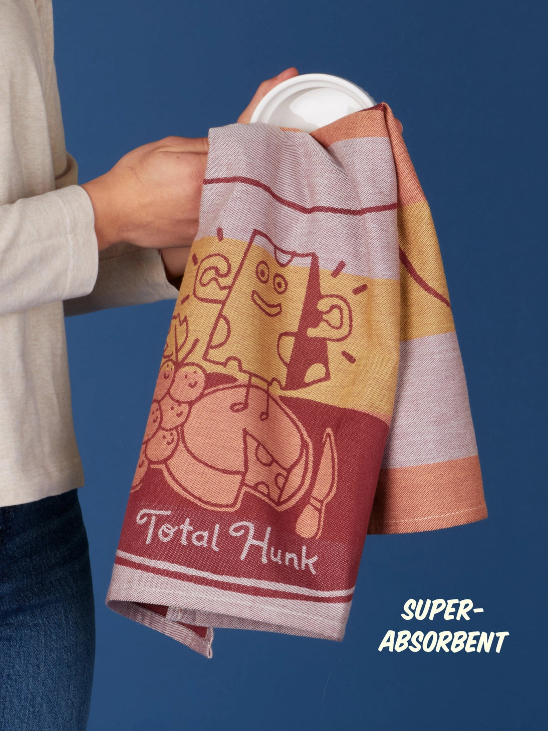 Total Hunk | Blue Q Tea Towel