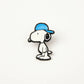 Snoopy Backwards Cap | Peanuts Enamel Pin Badge