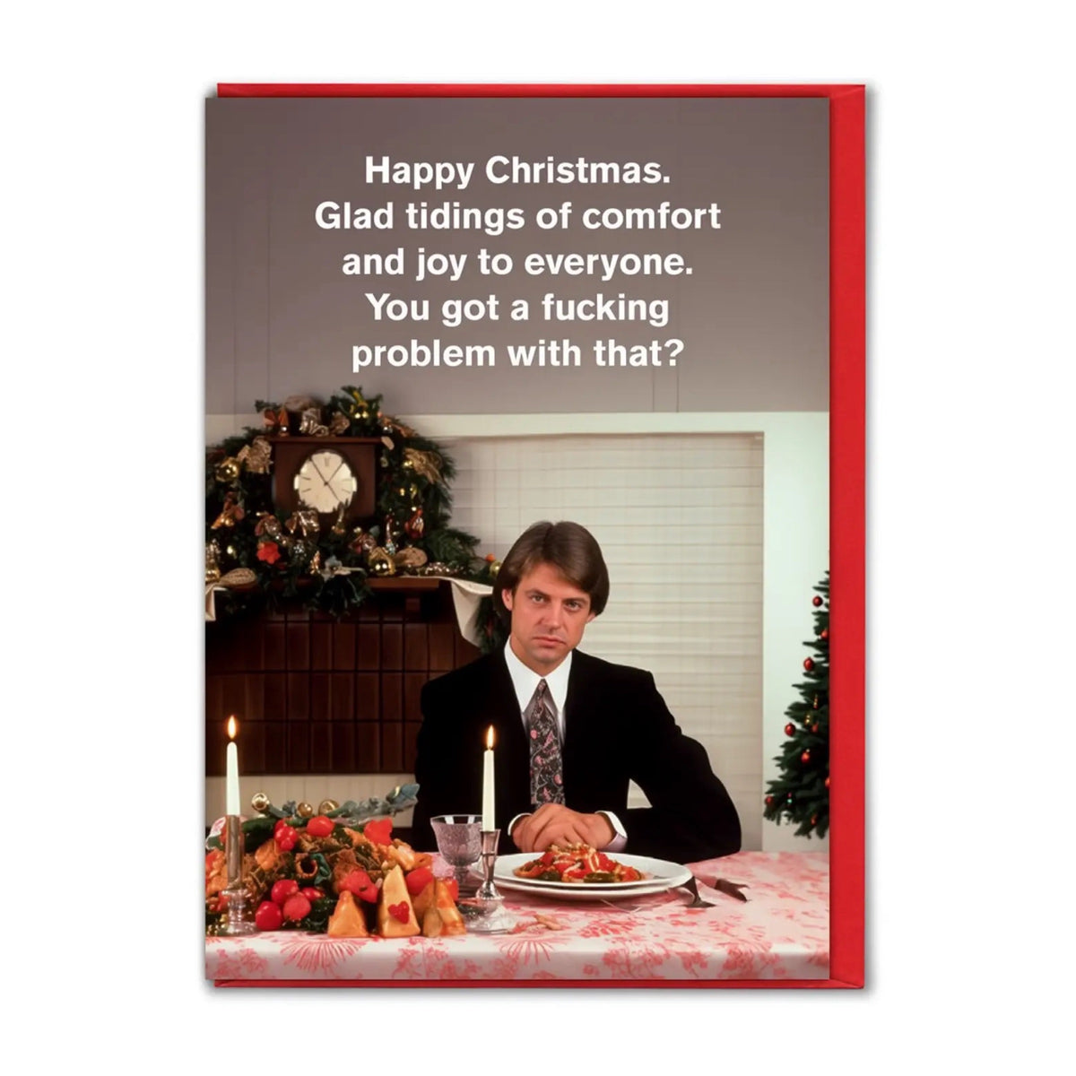 Got A Problem | Modern Toss Christmas Card