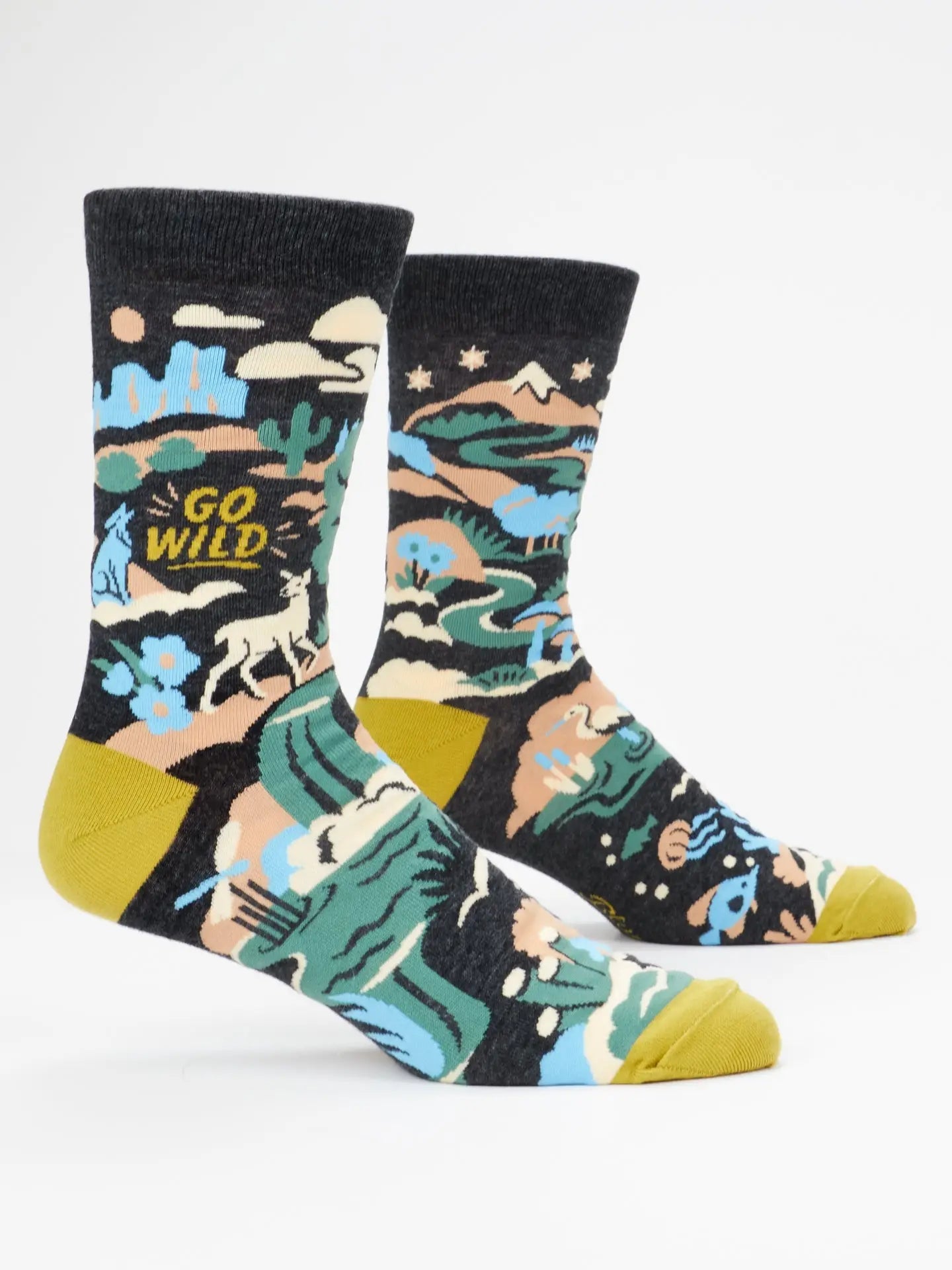 Go Wild | Blue Q Men’s Socks