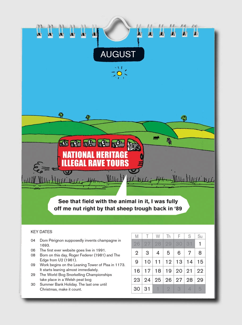 Official Modern Toss | 2027 Desk Calendar