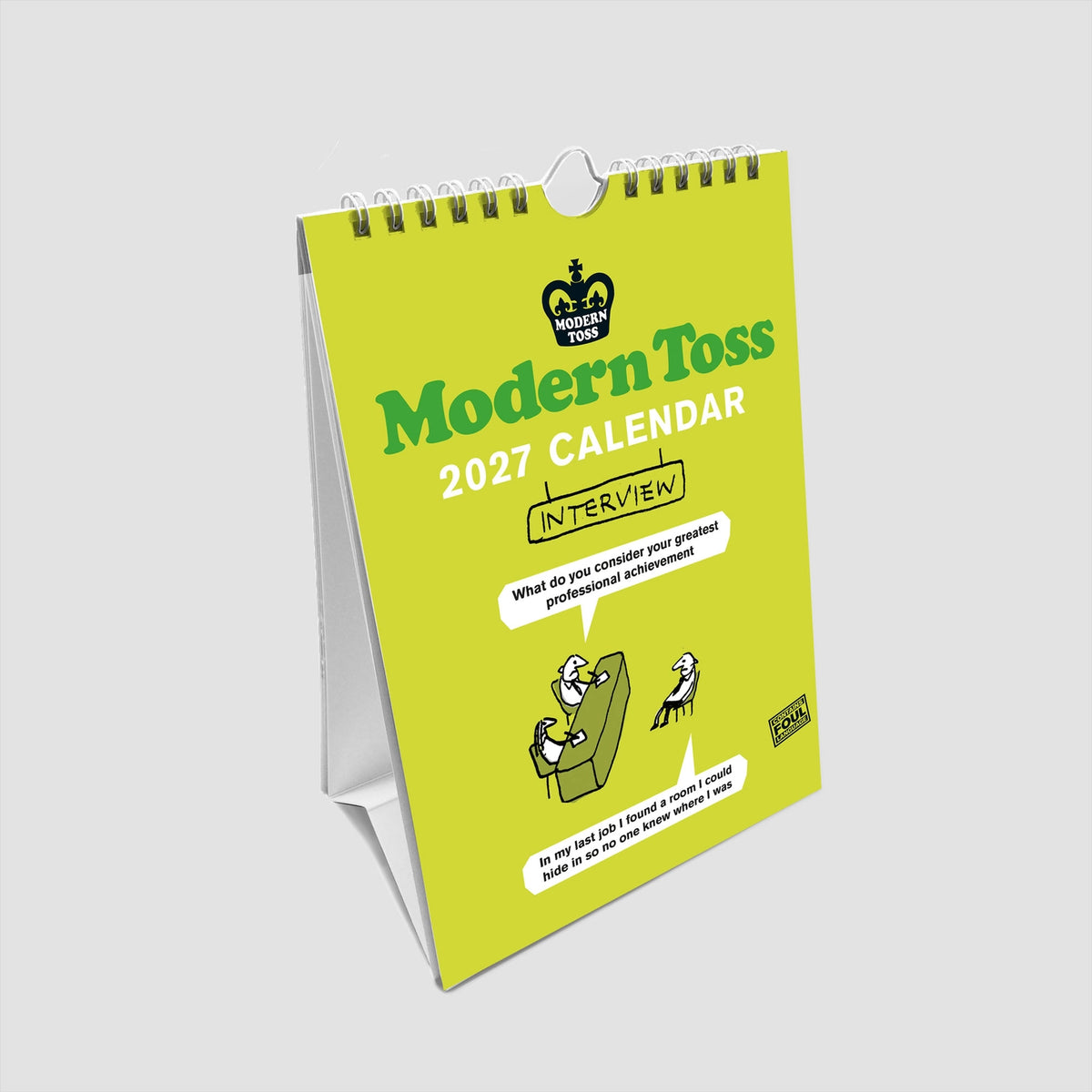 Official Modern Toss | 2027 Desk Calendar