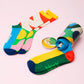 Tinned Bamboo Socks | Block Design