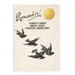 Remember | Archivist Letterpress Notebook