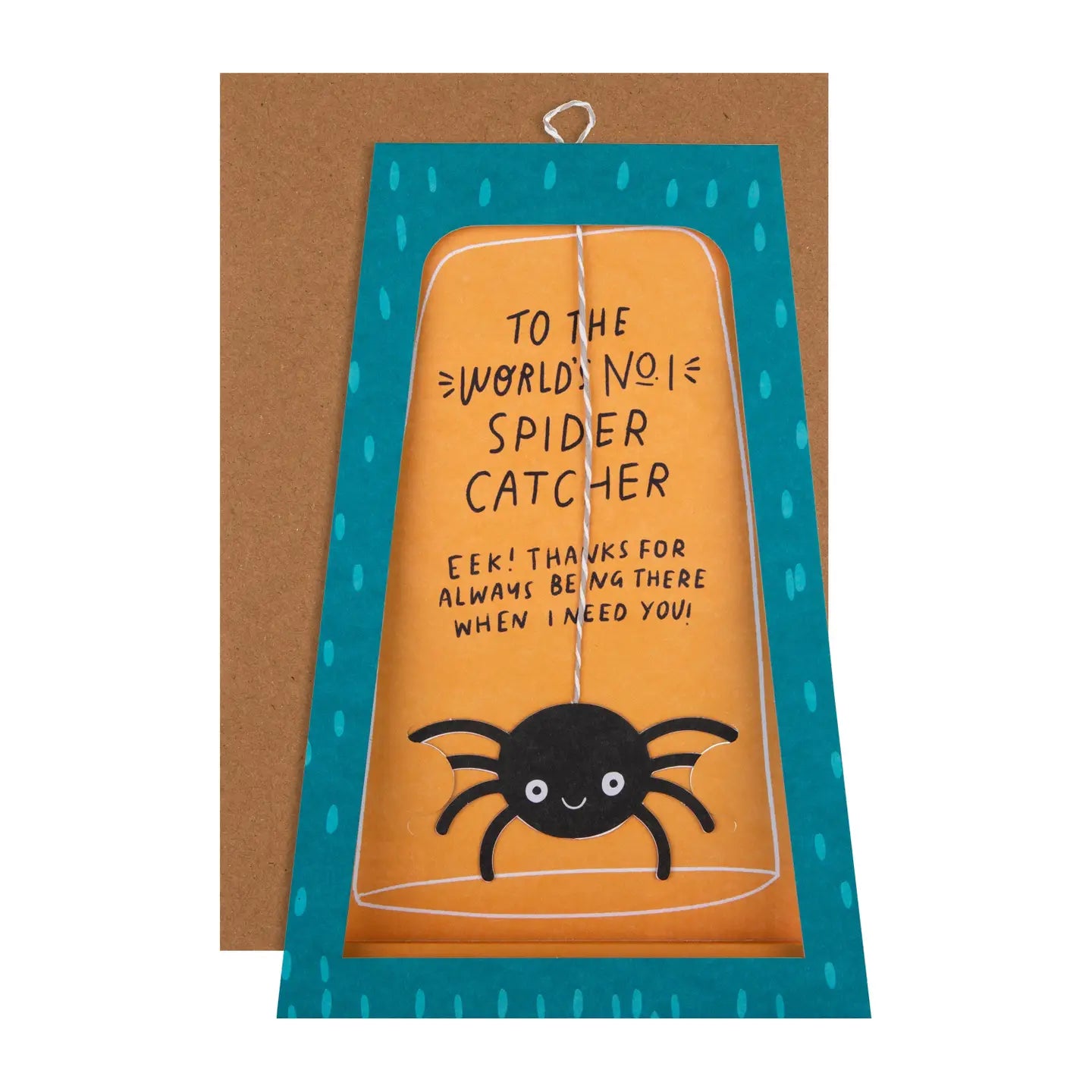 World’s Number 1 Spider Catcher | Greeting Card