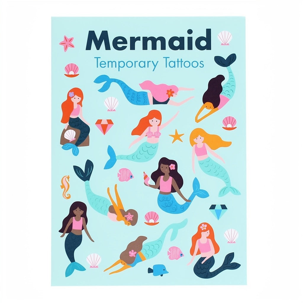 Mermaid | Temporary Tattoos