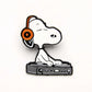 Snoopy Music Is Life DJ | Peanuts Enamel Pin Badge