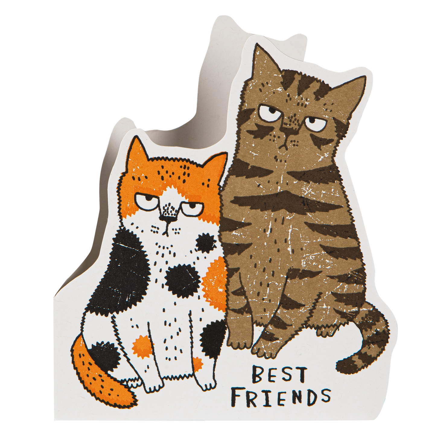 Grumpy Cats | Letterpress Greeting Card