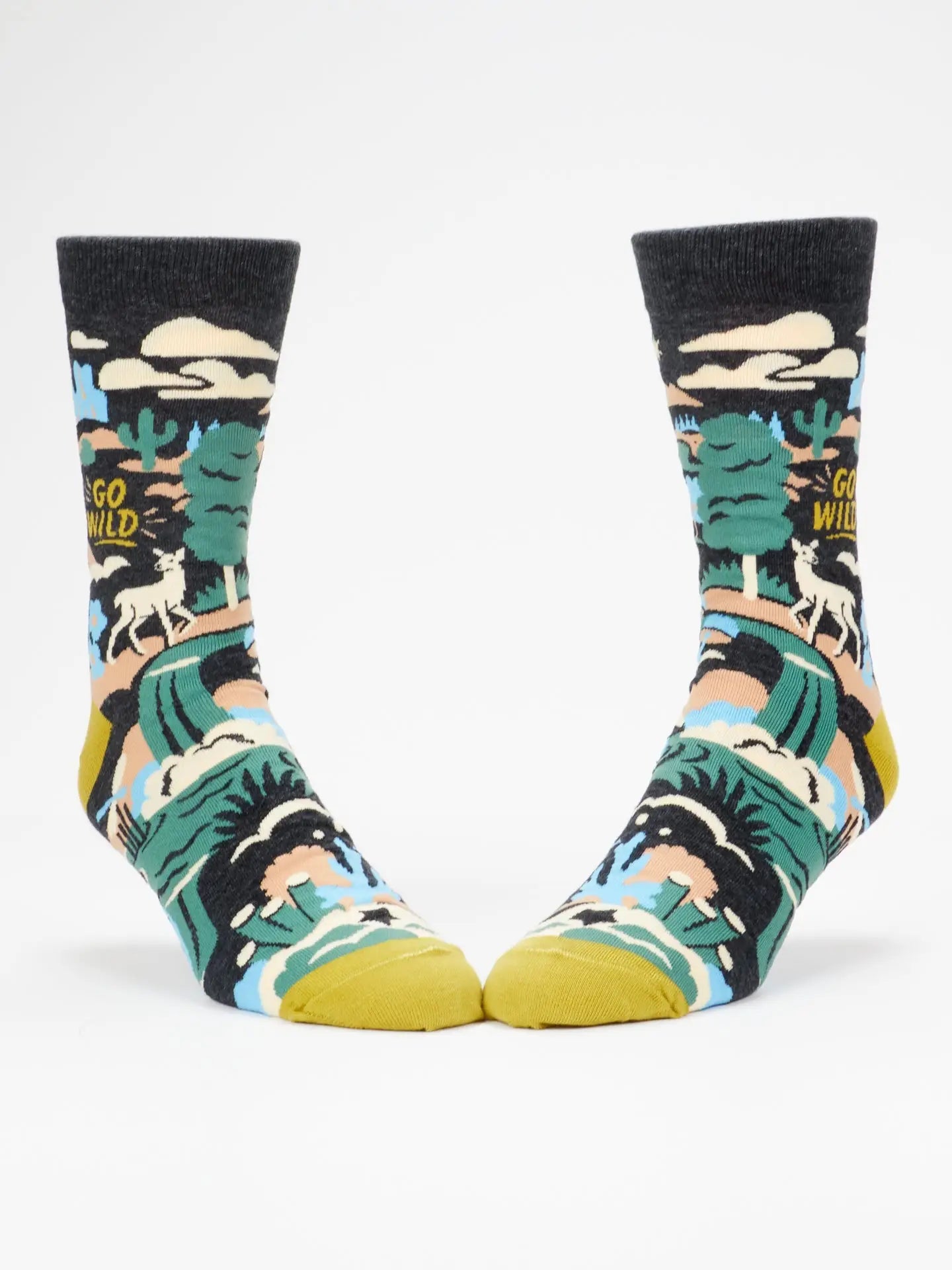 Go Wild | Blue Q Men’s Socks