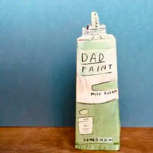 Dad Paint | Greeting Card