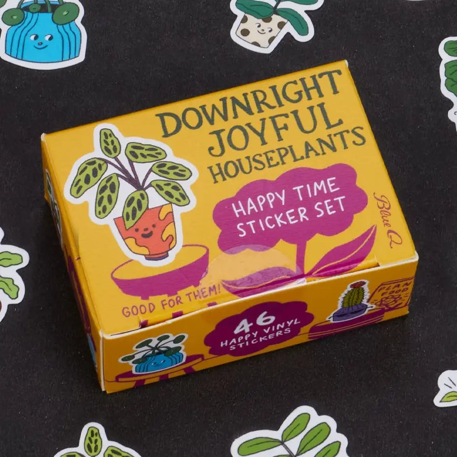Downright Joyful Houseplants | Blue Q Sticker Set