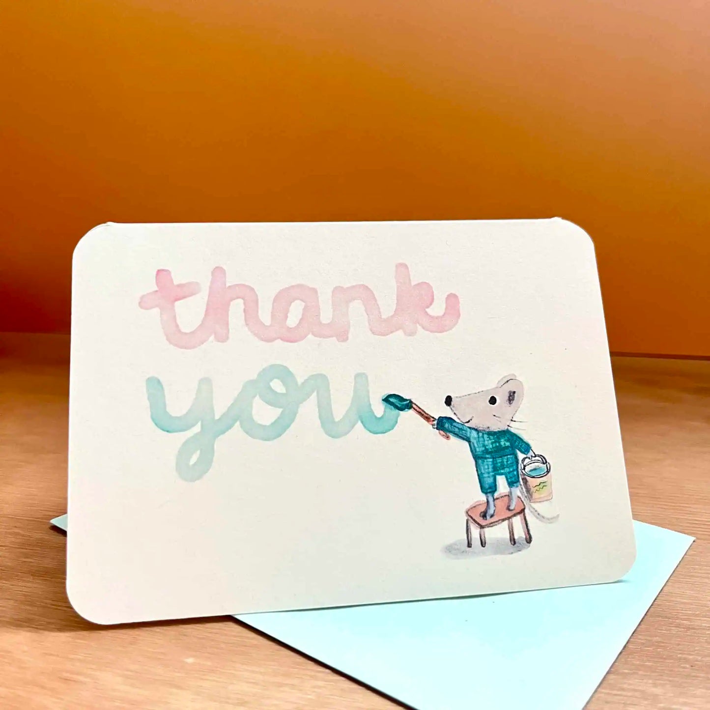 Thankyou Mouse | Greeting Card