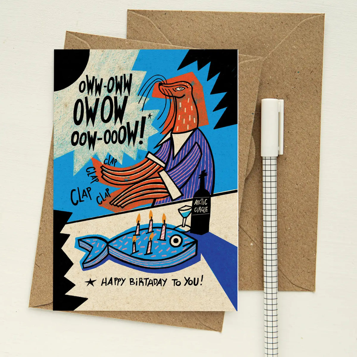 Birthday Seal | Greeting Card