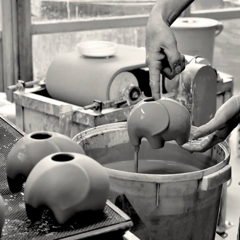 Eleplant | Ceramic Elephant Planter