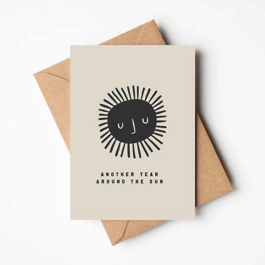 Another Year Around the Sun | Greeting Card