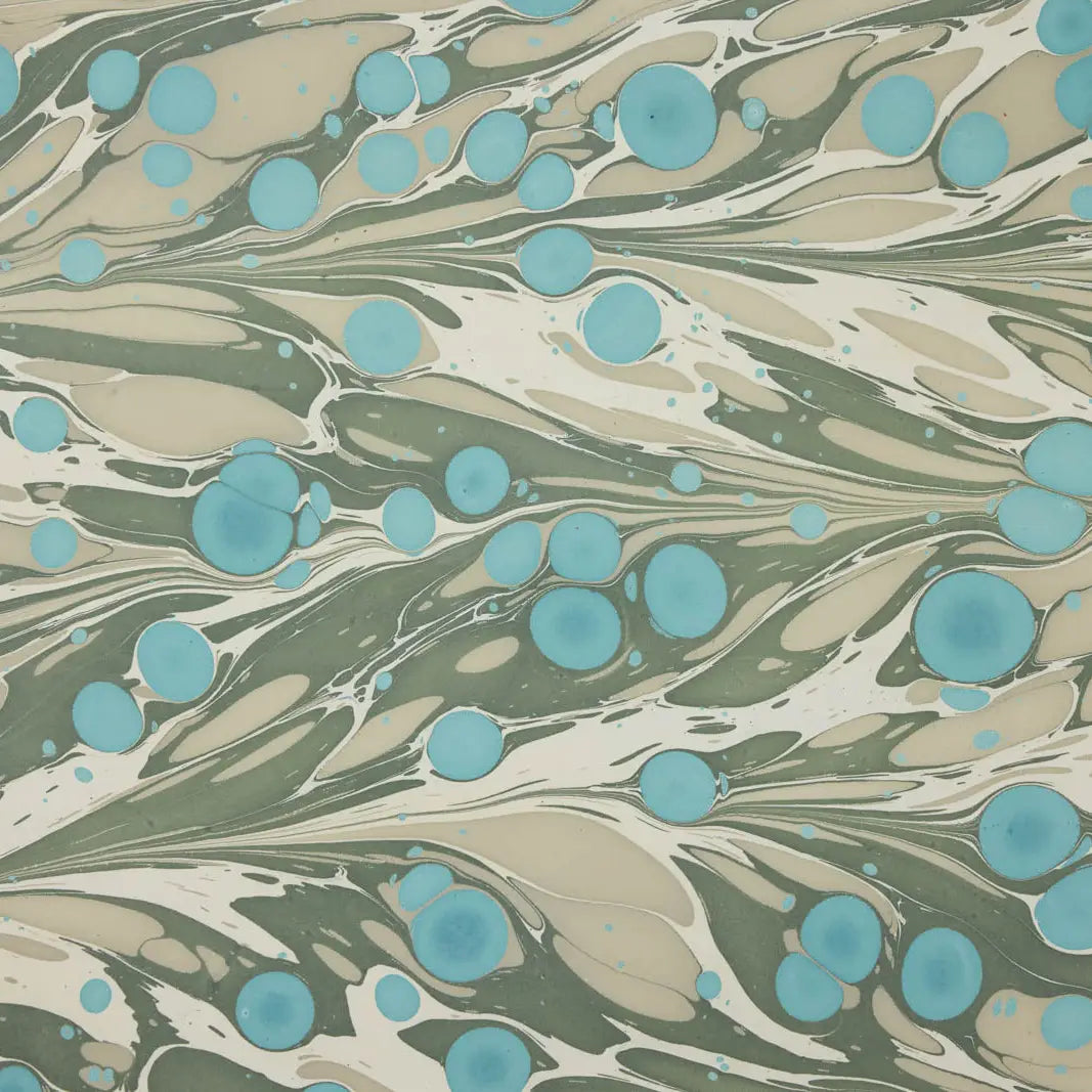 Cosmos Ocean Slate | Paper Mirchi Hand Marbled Wrapping Paper