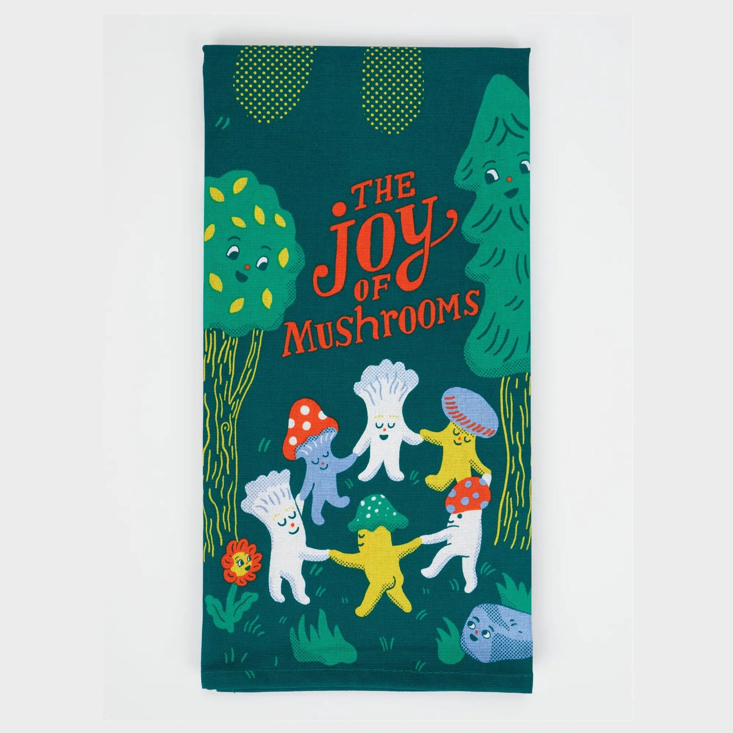 The Joy Of Mushrooms | Blue Q Tea Towel
