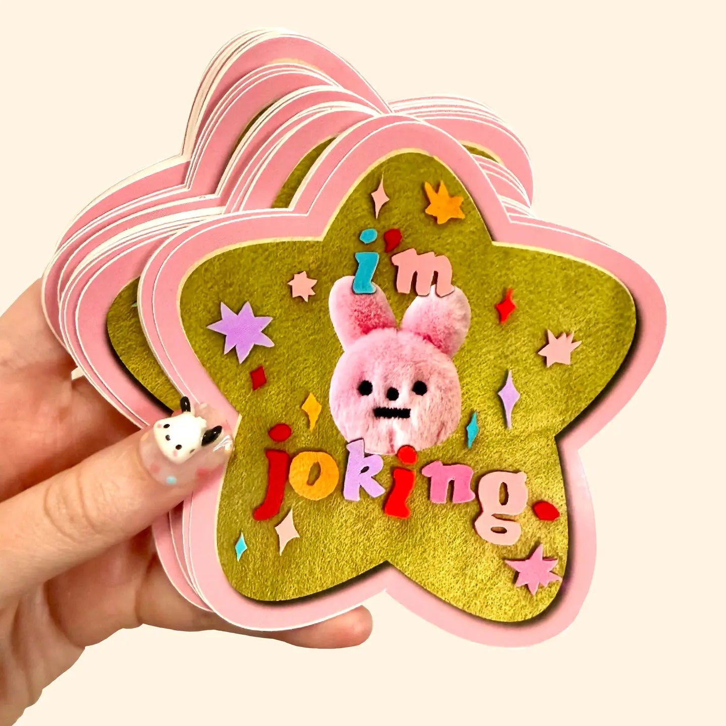 I'm Joking | Clarice Tudor Sticker