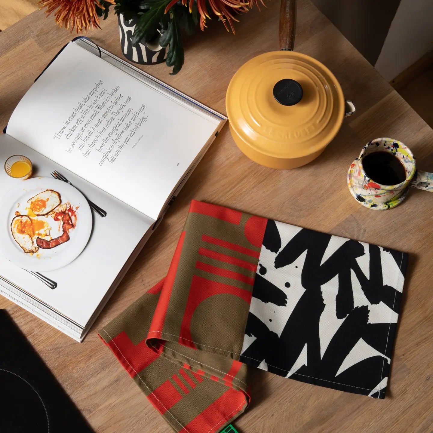 Marmalade | Irregular Sleep Pattern Organic Cotton Tea Towel