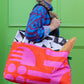 Irregular Sleep Pattern | Hot Pink Market Bag