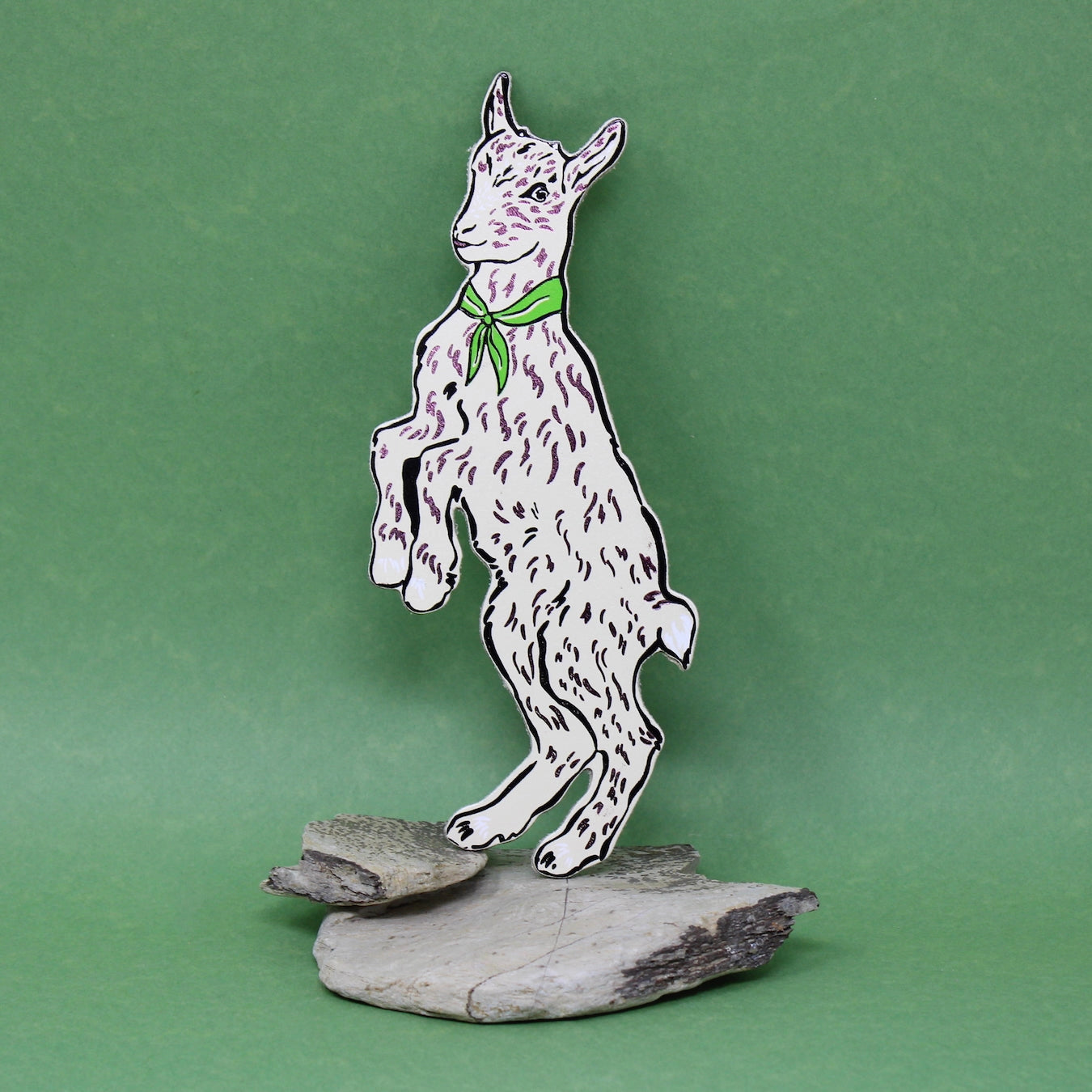 You’re The GOAT! | Leather Bookmark
