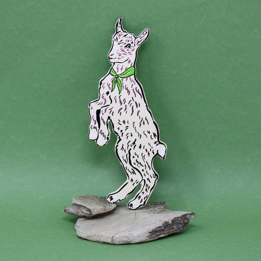 You’re The GOAT! | Leather Bookmark