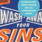 Wash Away Your Sins | Blue Q Tea Towel