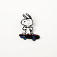 Snoopy Skateboarding | Peanuts Enamel Pin Badge