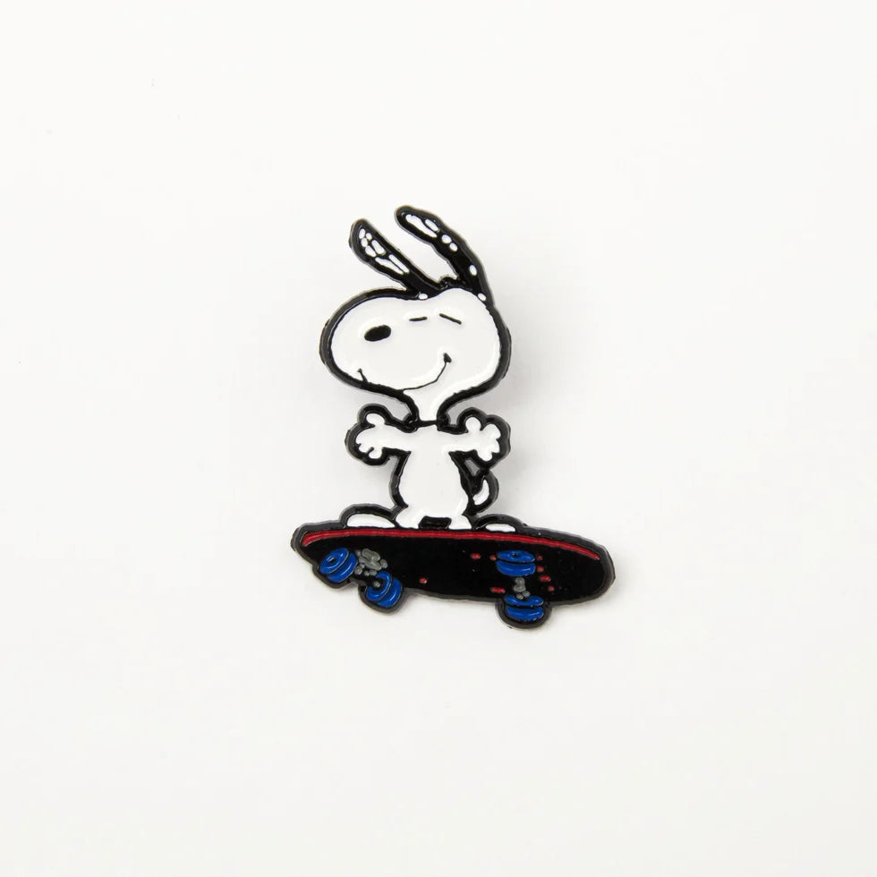Snoopy Skateboarding | Peanuts Enamel Pin Badge