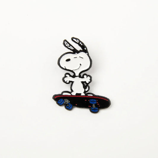 Snoopy Skateboarding | Peanuts Enamel Pin Badge