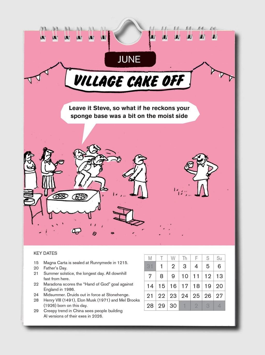 Official Modern Toss | 2027 Desk Calendar
