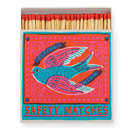 Flying High | Letterpress Print Safety Matches
