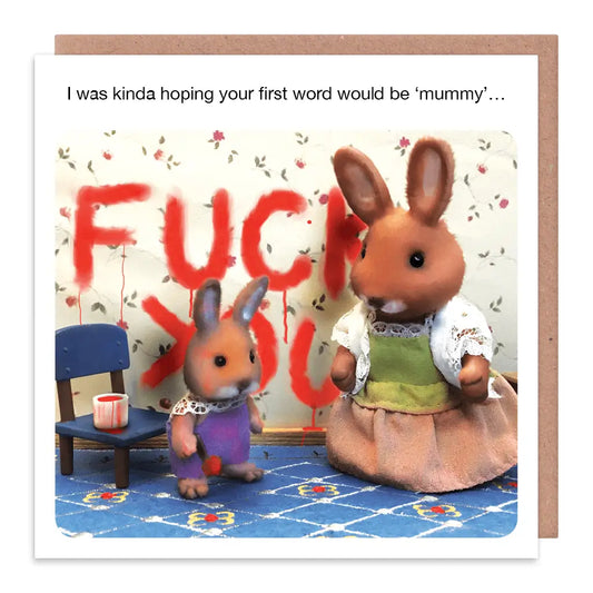 First Word | Greeting Card