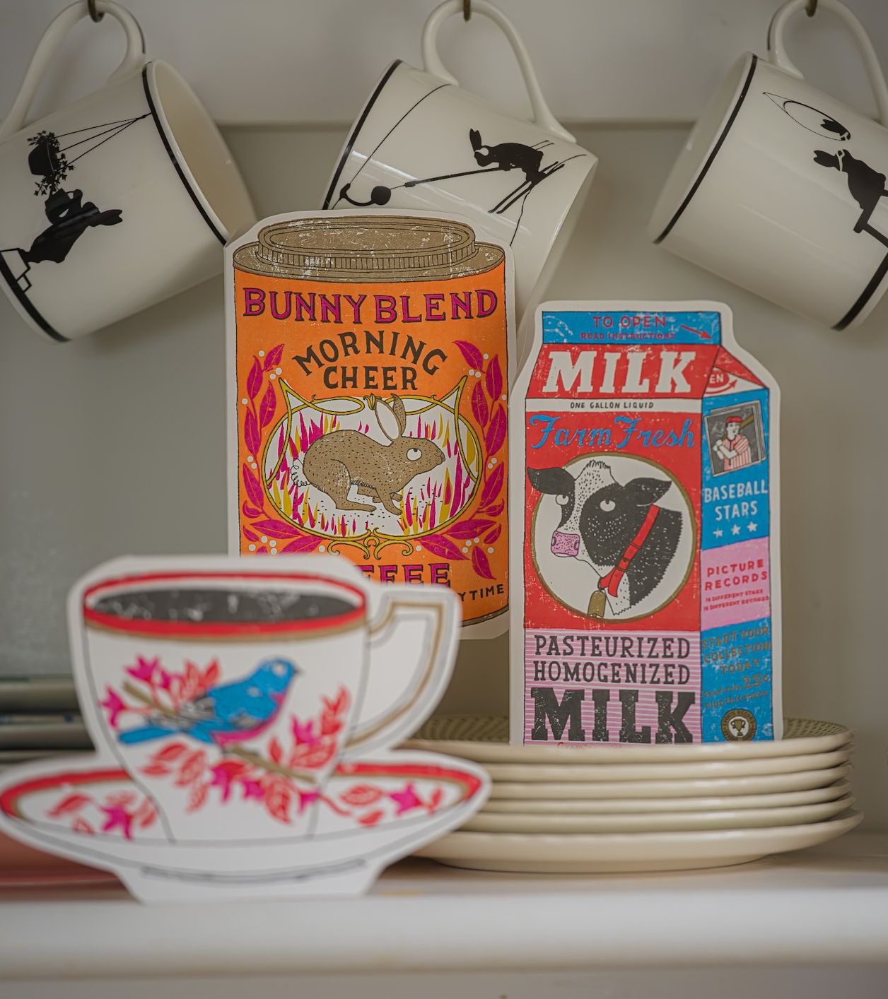 Coffee Tin  | Letterpress Greeting Card
