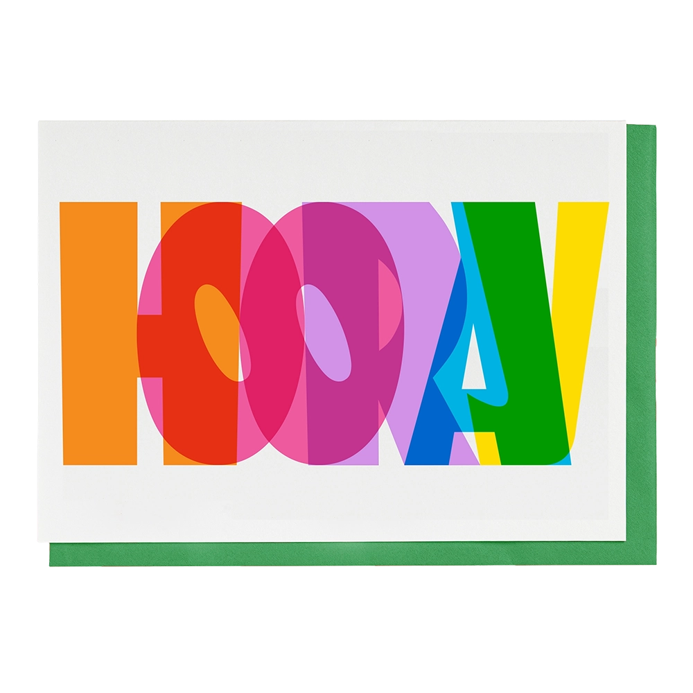 Hooray | Greeting Card