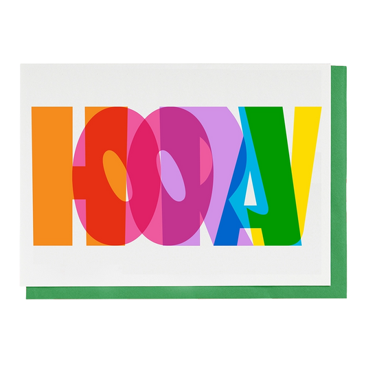 Hooray | Greeting Card