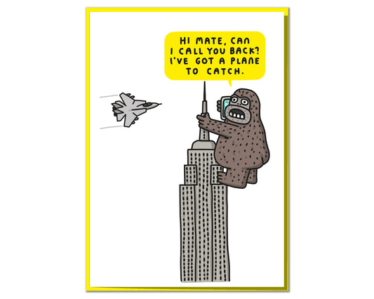 Plane To Catch | Greeting Card