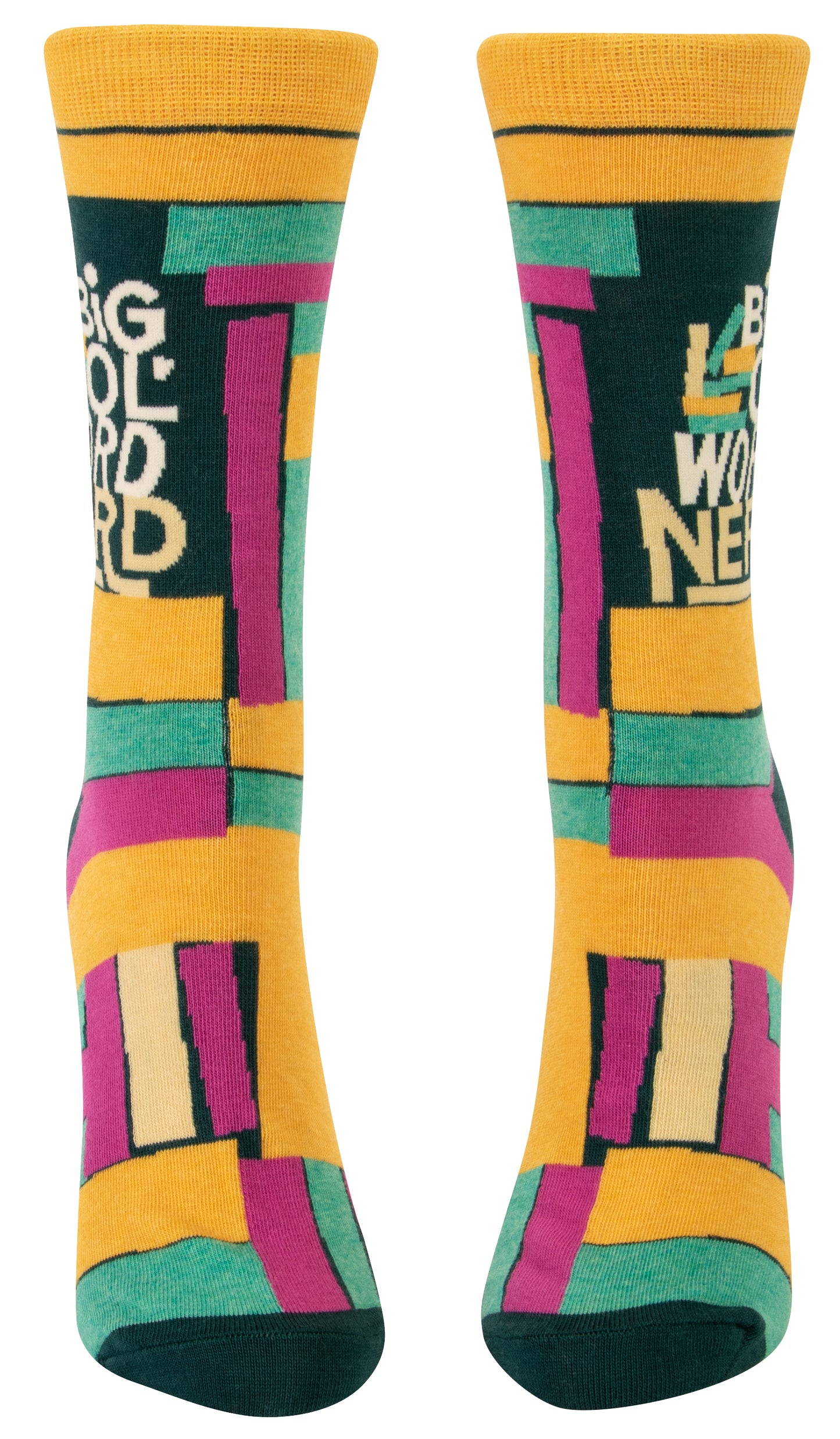 Big ‘Ol Word Nerd | Blue Q Socks