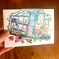 Greenhouse Cut-out | Greeting Card