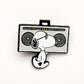 Snoopy Music Is Life | Peanuts Enamel Pin Badge