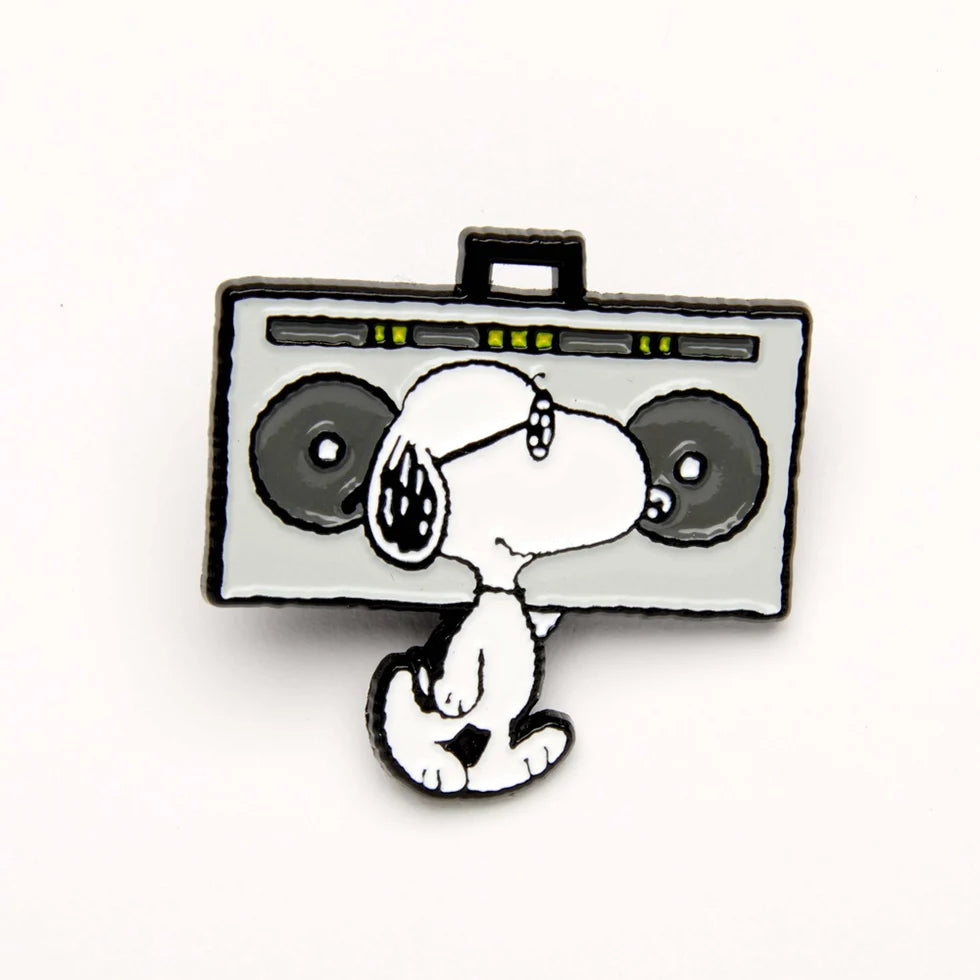 Snoopy Music Is Life | Peanuts Enamel Pin Badge