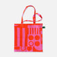 Irregular Sleep Pattern | Paradox Tote Bag Hot Pink