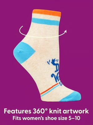 Dog Walkin’ Ankle Socks | Blue Q Women’s Socks