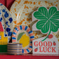 Good Luck Clover | Letterpress Greeting Card
