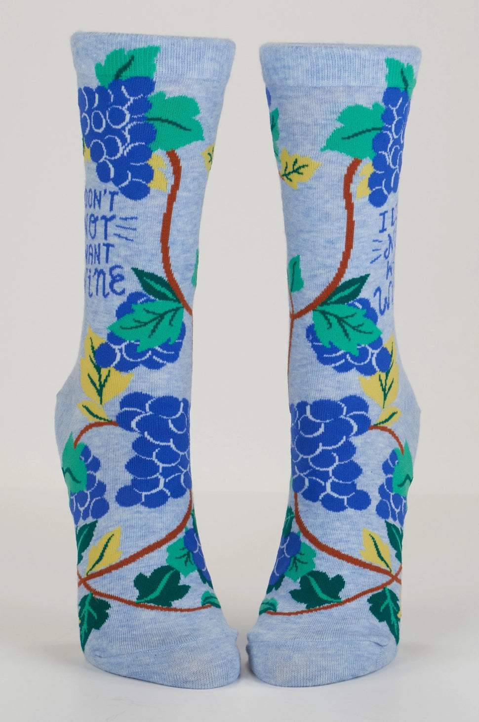 I Don’t Not Want Wine | Blue Q Socks