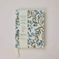 Blue Song Birds | Paper Mirchi Block Printed Notebook