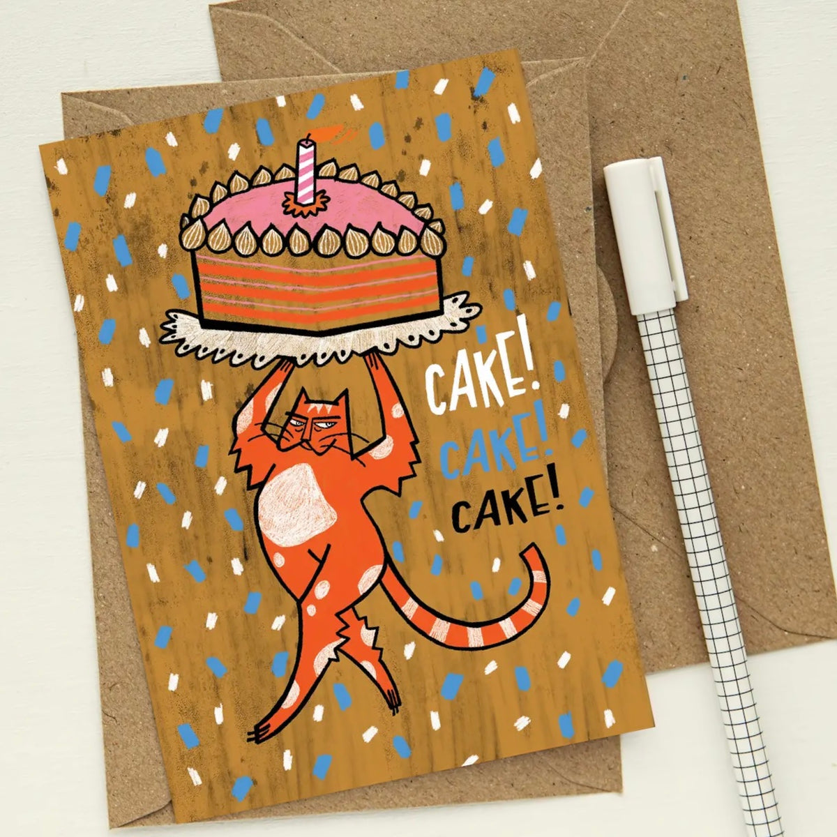 Cake! Cake! Cake! | Greeting Card