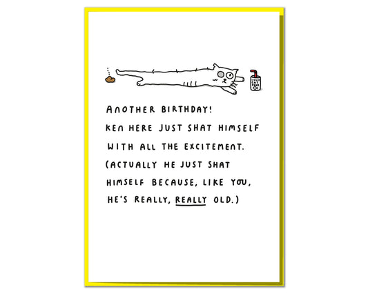 Ken Sh*t Himself | Greeting Card